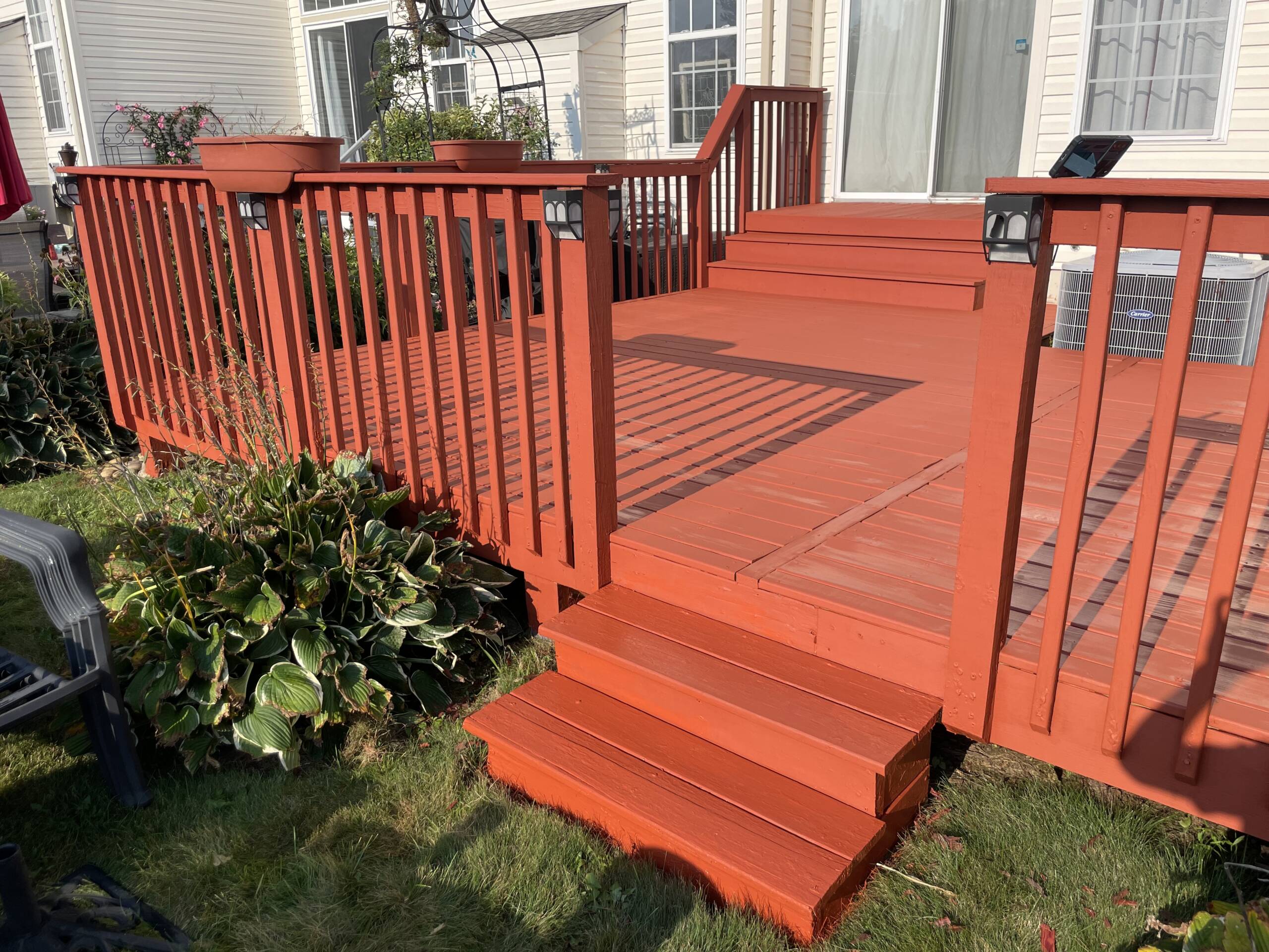 Vibrant and Welcoming: Custom Deck Renovation Project